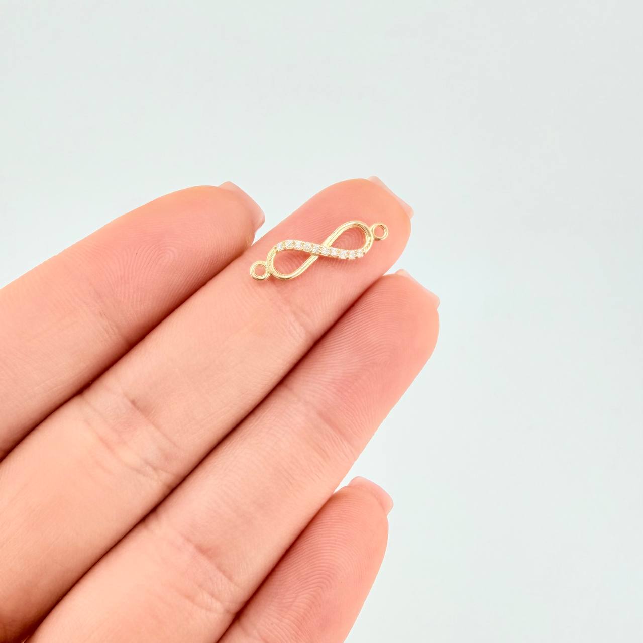 Dije Infinito 0.5 g / 1/2 in Oro Amarillo 18K