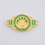 Herraje Corona 2.25 g / 1 in Oro Amarillo 18K