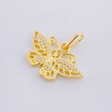Dije Mariposa 1.35 g / 1/2 in Oro Amarillo 18K