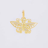 Dije Mariposa 1.35 g / 1/2 in Oro Amarillo 18K