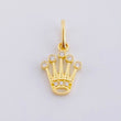 Pendant Crown 0.7 g / 3/4 in Yellow Gold 18K