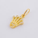 Pendant Crown 0.7 g / 3/4 in Yellow Gold 18K