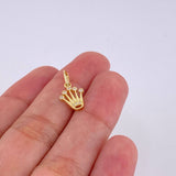 Pendant Crown 0.7 g / 3/4 in Yellow Gold 18K
