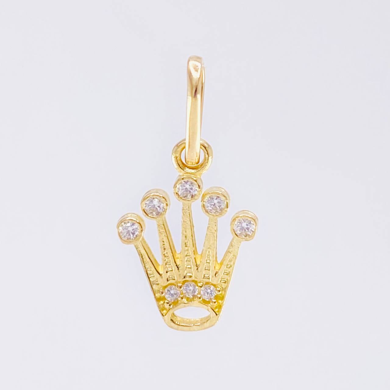 Pendant Crown 0.7 g / 3/4 in Yellow Gold 18K