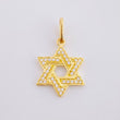 Pendant Star of David 1.1 g / 1 1/4 in 18K Yellow Gold
