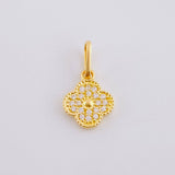 Dije Trébol 0.8 g / 1/2 in Oro Amarillo 18K
