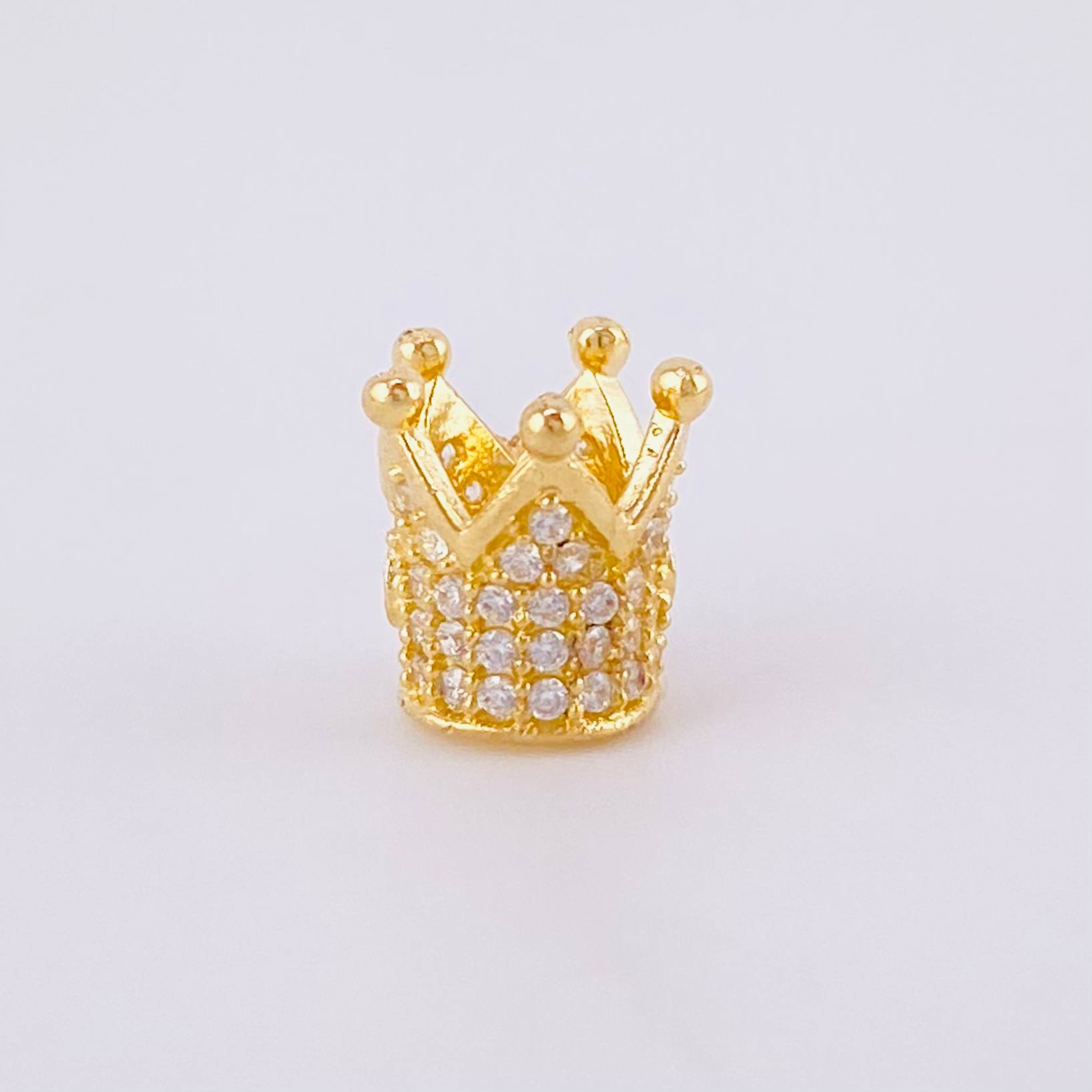 Herraje Corona 0.95 g / 1/4 in Oro Amarillo 18K