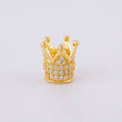 Herraje Corona 0.95 g / 1/4 in Oro Amarillo 18K