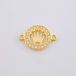 Charm Medal Crown 0.6 g / 1/2 in Yellow Gold 18K
