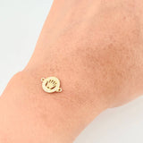 Charm Medal Crown 0.6 g / 1/2 in Yellow Gold 18K