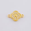 Charm Clover 0.75 g / 1/2 in 18K Yellow Gold