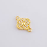 Charm Clover 0.75 g / 1/2 in 18K Yellow Gold