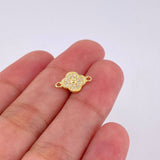 Charm Clover 0.7 g / 1/2 in 18K Yellow Gold