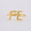 Anillo Fé 1.75 g / T7 Oro Amarillo 18K