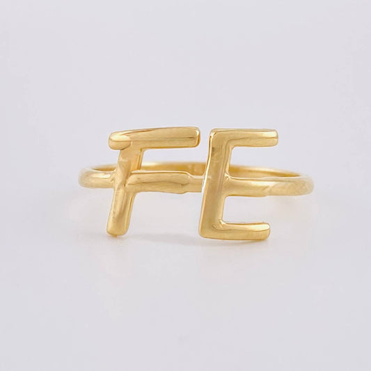 Anillo Fé 1.6 g / T6 1/2 Oro Amarillo 18K