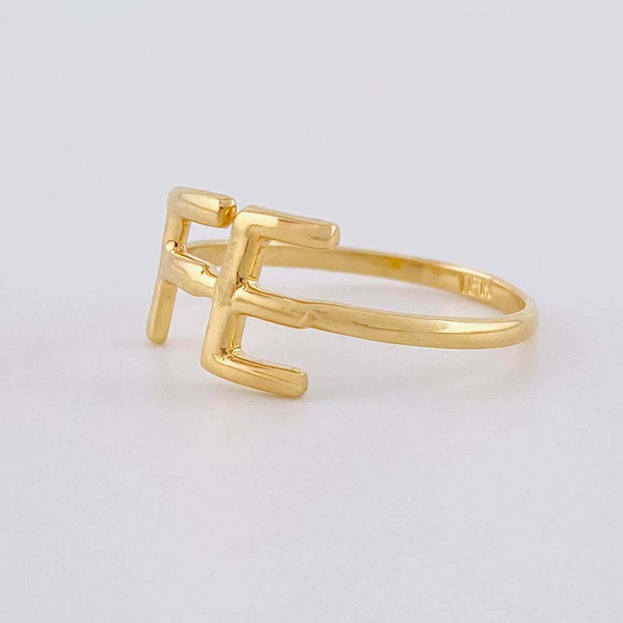 Anillo Fé 1.75 g / T7 Oro Amarillo 18K