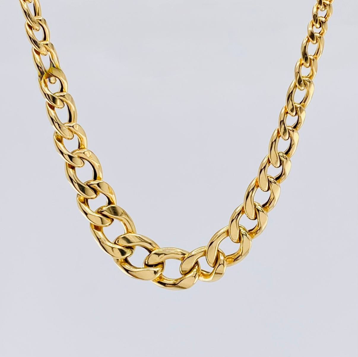 Cuban Links 9.15 g / 20 1/4 in / 4mm-9.4mm Yellow Gold 18K