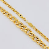 Cuban Links 9.15 g / 20 1/4 in / 4mm-9.4mm Yellow Gold 18K