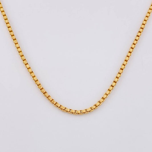 Venetian Chain 13.25 g / 21 1/2 in / 2 mm 18K Yellow Gold