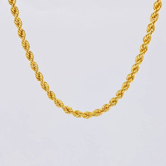 Rope Chain 6.85 g / 20 1/4 in / 3.25 mm Yellow Gold 18K