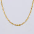Flat Anchor Chain Diamond Cut 2.85 g / 16 1/2 in / 2.15 mm Three Golds 18K