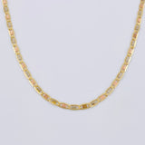 Flat Anchor Chain Diamond Cut 2.85 g / 16 1/2 in / 2.15 mm Three Golds 18K