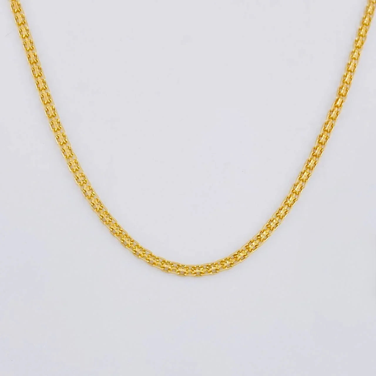 Cadena China 3.35g / 50cm / 3.4mm Oro Amarillo 18K
