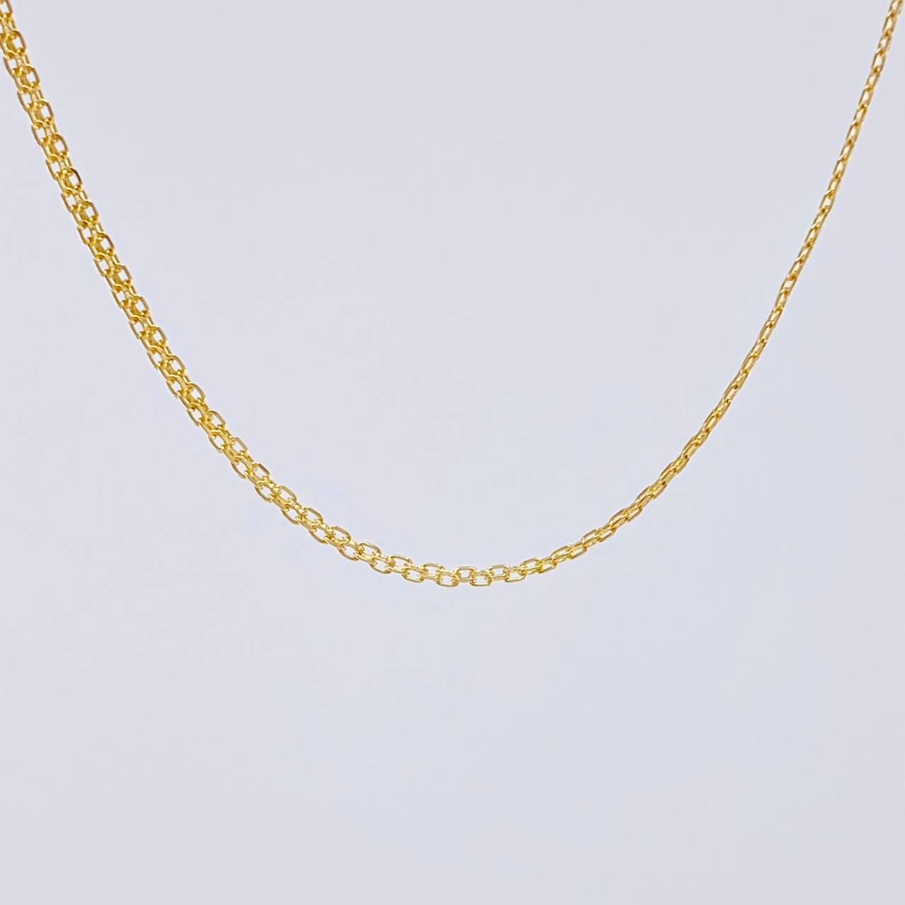 Cadena China 5.65 g / 17 3/4 in / 2.4 mm Oro Amarillo 18K
