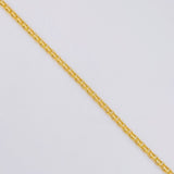 Cadena China 5.65 g / 17 3/4 in / 2.4 mm Oro Amarillo 18K
