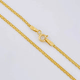 Bismark Chain 3.35g / 20 in / 3.4mm Yellow Gold 18K
