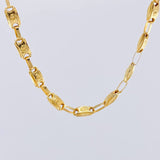 Cadena Rustica Corona 12.55 g / 24 3/4 in / 5.6 mm Oro Amarillo 18K