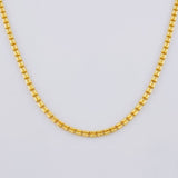 Cadena Ice Diamantada 4.35 g / 20 1/2 in / 1.9 mm Oro Amarillo 18K