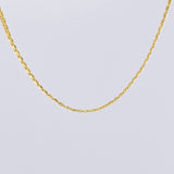 Cadena Ice Diamantada 4.35 g / 20 1/2 in / 1.9 mm Oro Amarillo 18K
