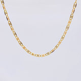 Flat Anchor Chain Diamond Cut 7 g / 24 3/4 in / 2.45 mm Three Golds 18K