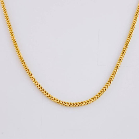 Cadena Franco 6g / 24 in / 1.9mm Oro Amarillo 18K