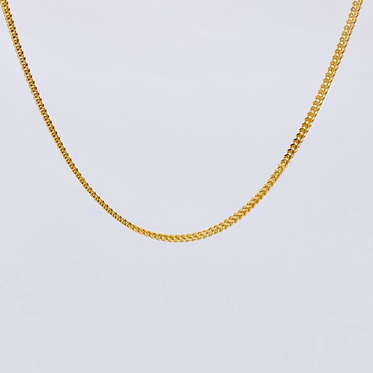Cadena Franco 6g / 60cm / 1.9mm Oro Amarillo 18K
