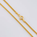 Cadena Franco 3.25 g / 17 3/4 in / 1.5 mm Oro Amarillo 18K