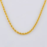 Cadena Lazo 6.4 g / 27 1/2 in / 2.7 mm Oro Amarillo 18K