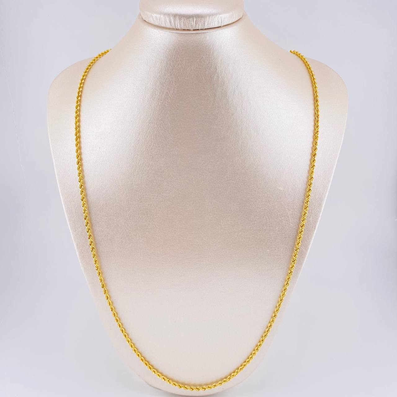 Cadena Lazo 6.4 g / 27 1/2 in / 2.7 mm Oro Amarillo 18K
