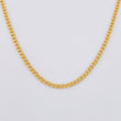 Cadena Cubana 3.45 g / 20 1/4 in / 2.4 mm Oro Amarillo 18K