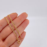 Cadena Cubana 3.45 g / 20 1/4 in / 2.4 mm Oro Amarillo 18K