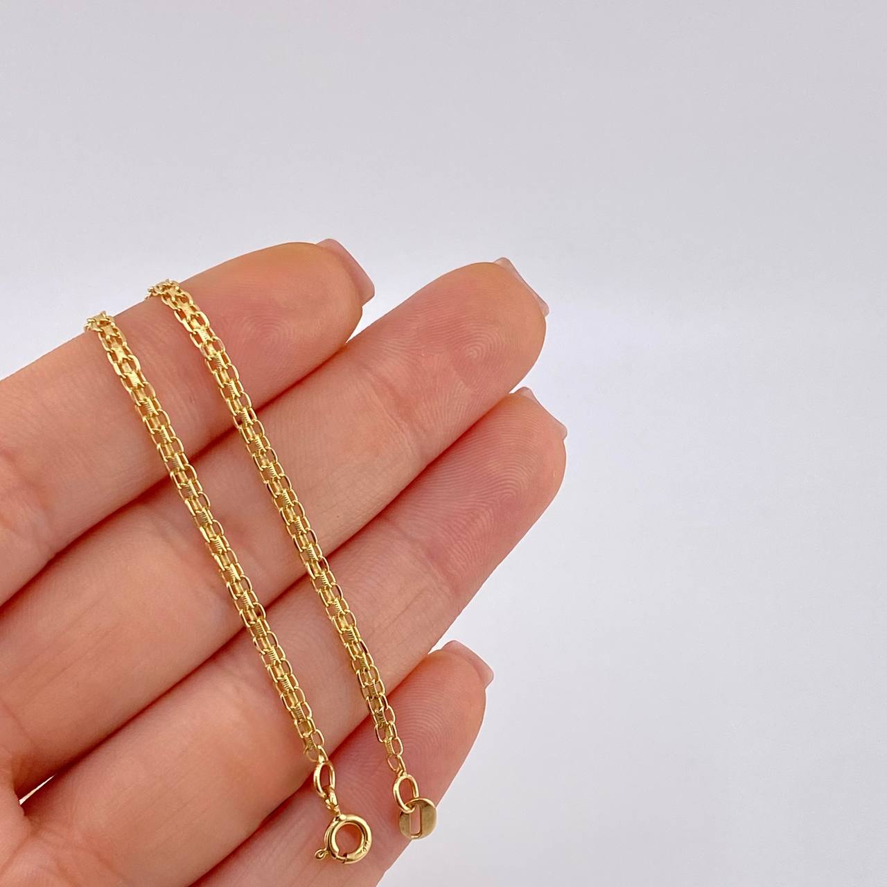 Cadena China 7 g / 25 3/4 in / 2.6 mm Oro Amarillo 18K