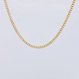 Cadena Cubana 2.05 g / 25 1/2 in / 2.05 mm Oro Amarillo 18K