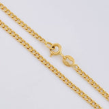 Cadena Cubana 2.05 g / 25 1/2 in / 2.05 mm Oro Amarillo 18K