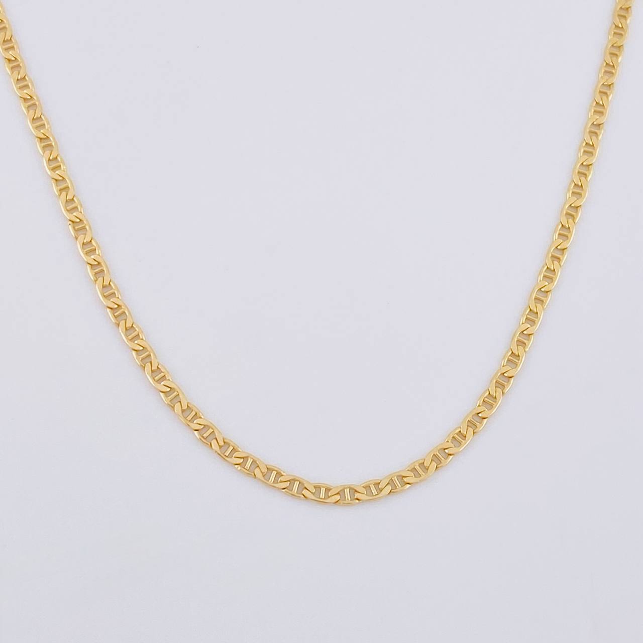 Cadena Plana 1.55 g / 17 3/4 in / 1.6 mm Oro Amarillo 18K