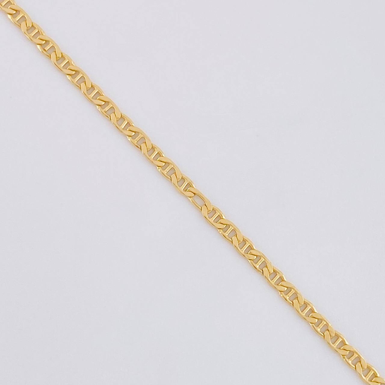 Cadena Plana 1.55 g / 17 3/4 in / 1.6 mm Oro Amarillo 18K