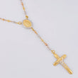 Rosary Virgin of Guadalupe 7.7 g / 20 3/4 in / 3.1 mm Three Golds 18K