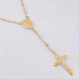 Rosary Virgin of Guadalupe 7.7 g / 20 3/4 in / 3.1 mm Three Golds 18K