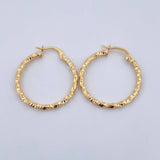 Candongas Majo 1.8gr / 3.2cm / Diamantadas Oro Amarillo 18K &