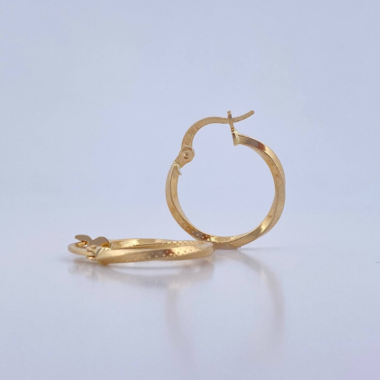 Candongas Eve 1.2gr / 2cm / Oro 18K &